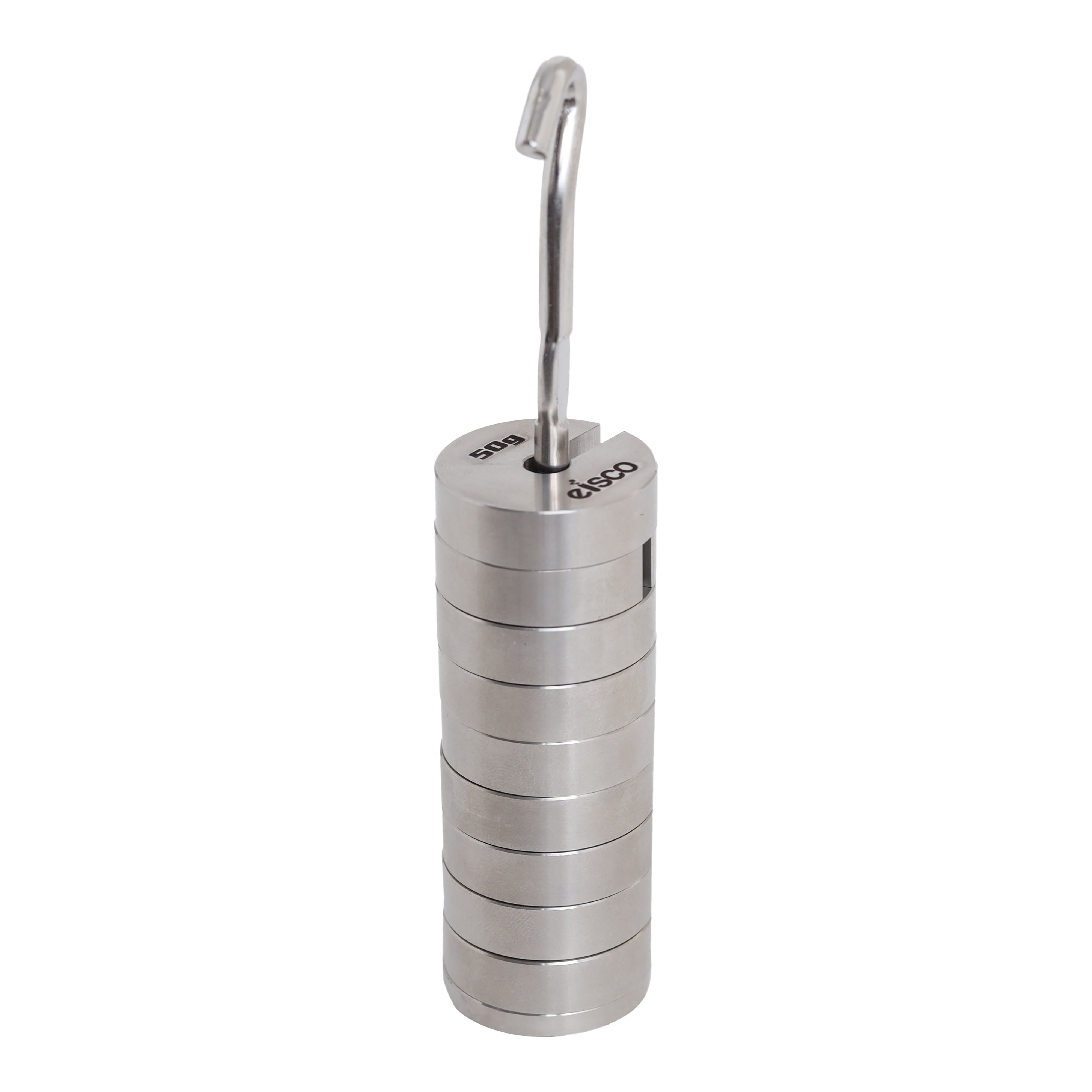 Slotted Mass Set, 500g, Stainless Steel