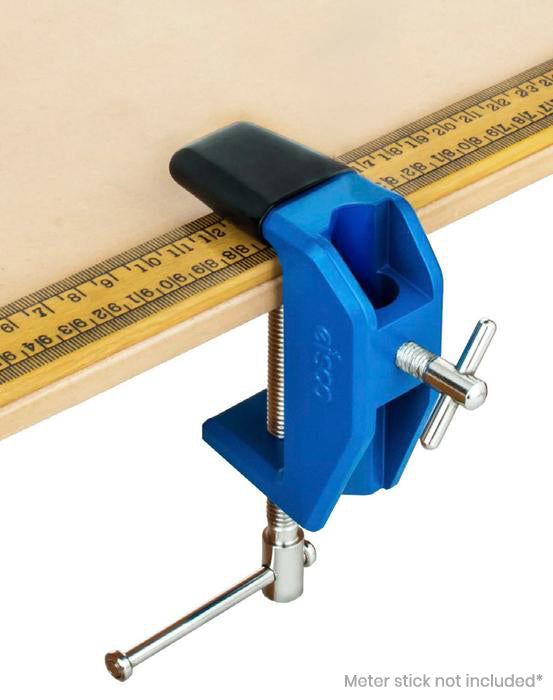 Heavy Duty Multi-Purpose Table Clamp with Vinyl Grip and Built-in Rod Holder, 2.55"