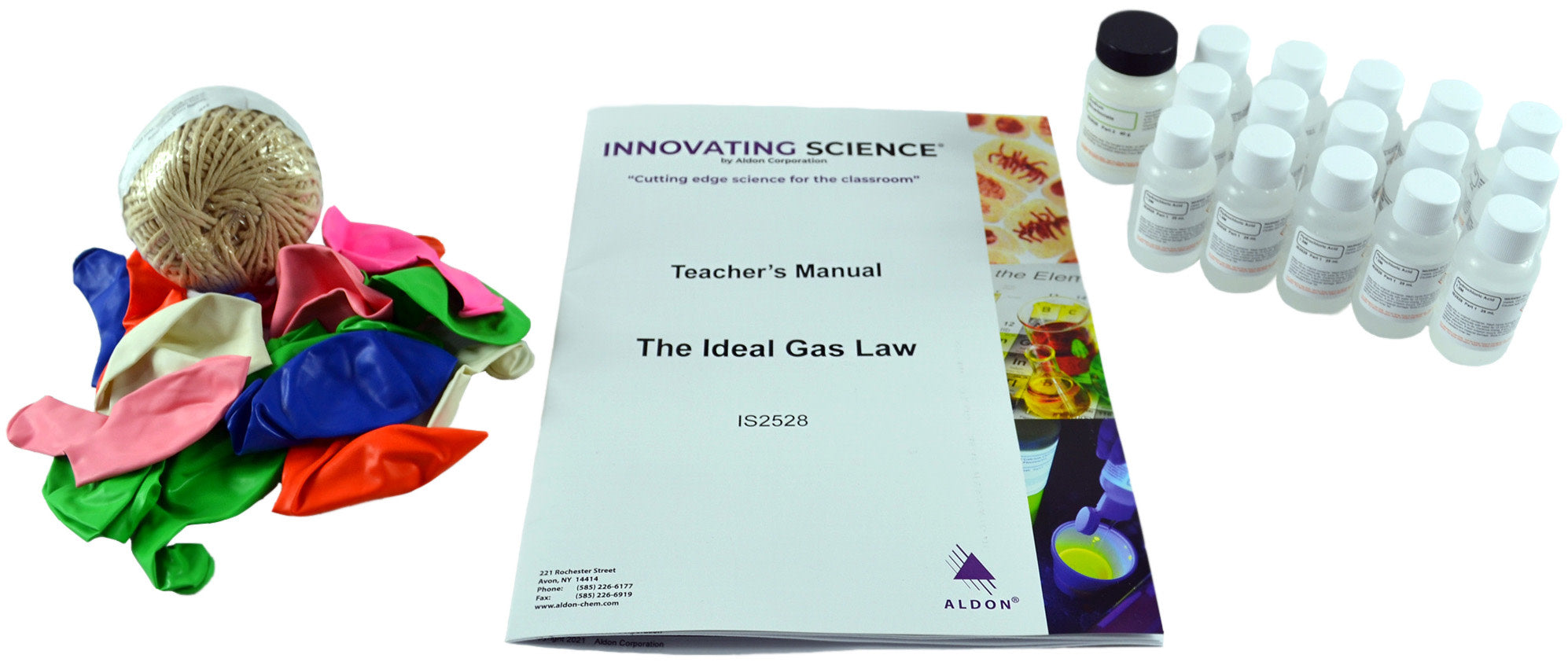 Ideal Gas Law Carbon Dioxide Production and Stoichiometry Lab Kit