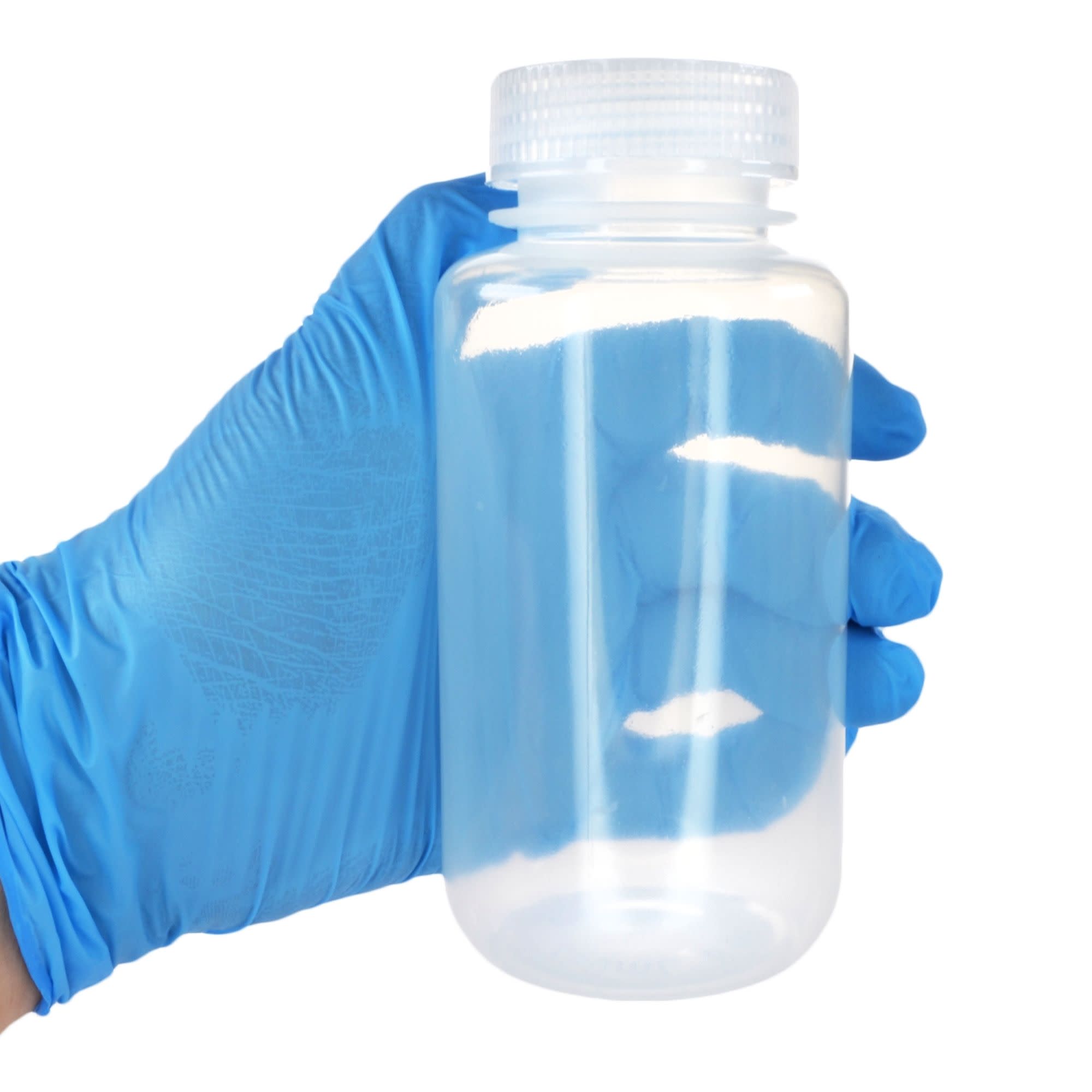 250-Bulk Pack Autoclavable Wide Mouth Polypropylene Reagent Bottles, 250mL, 0-135°C