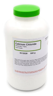 Laboratory Grade Calcium Chloride Dihydrate Flake, 500g