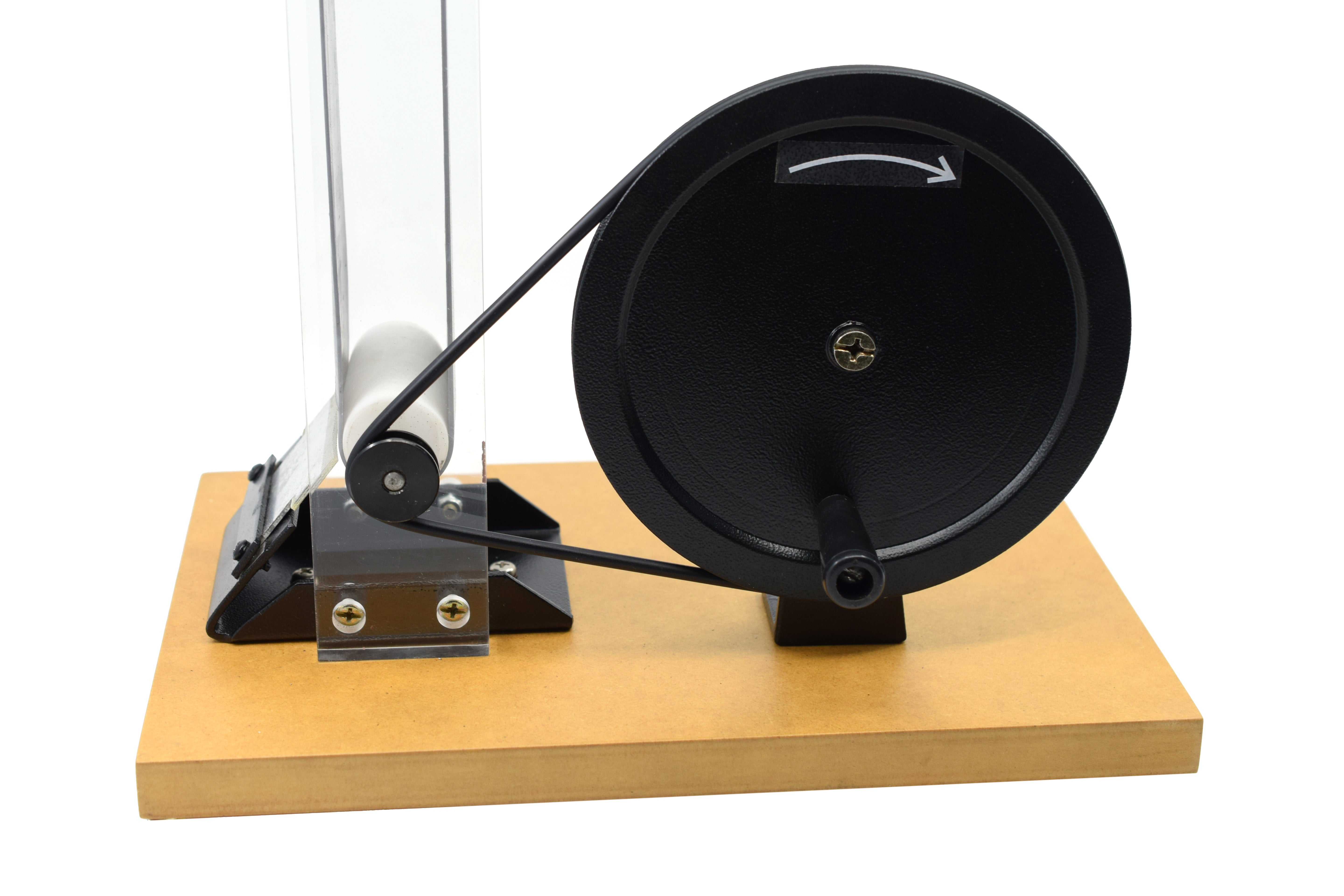 Hand Crank Van de Graaff Generator, 9.8" Sphere, 100kV