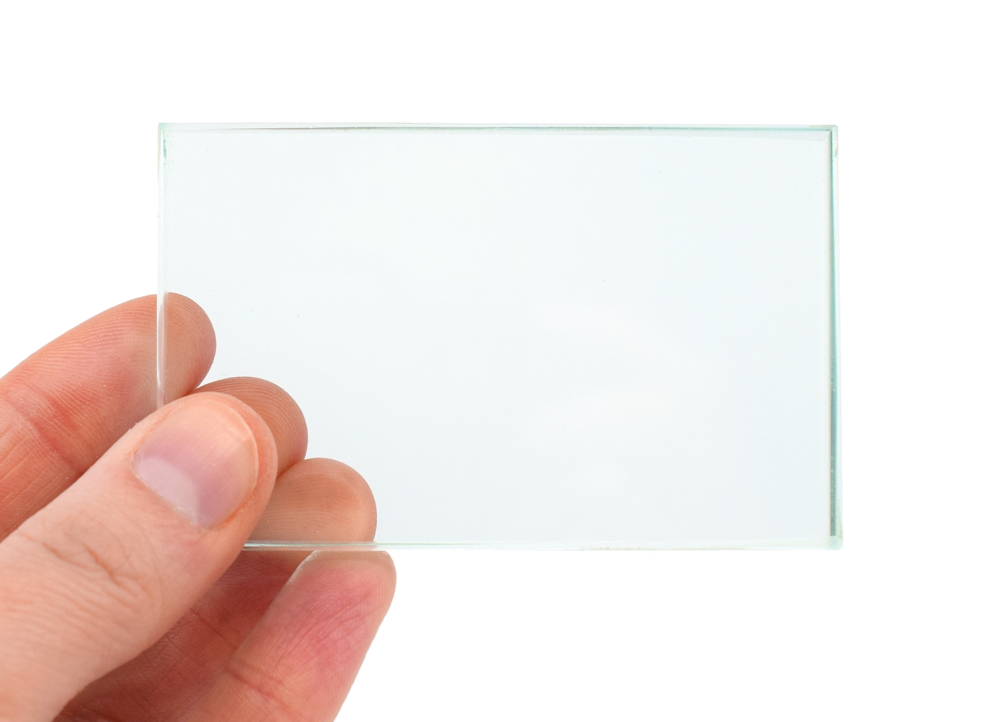 Rectangular Refraction Glass Block, 75 x 50 x 12mm
