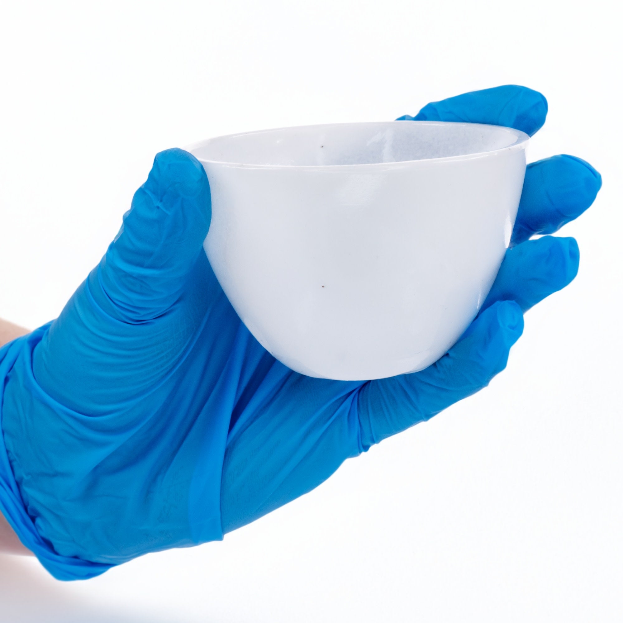 Low Form Open-Top Silica Crucible, 150mL