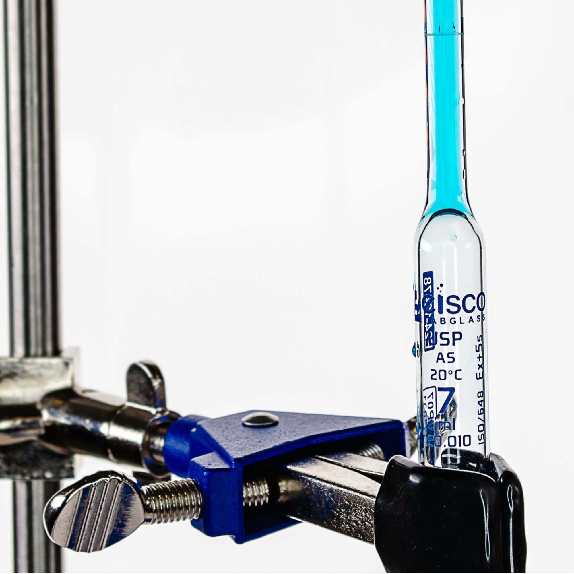 Class AS USP Bulb Pipette with Single Mark and Certificate, 7mL, Borosilicate Glass