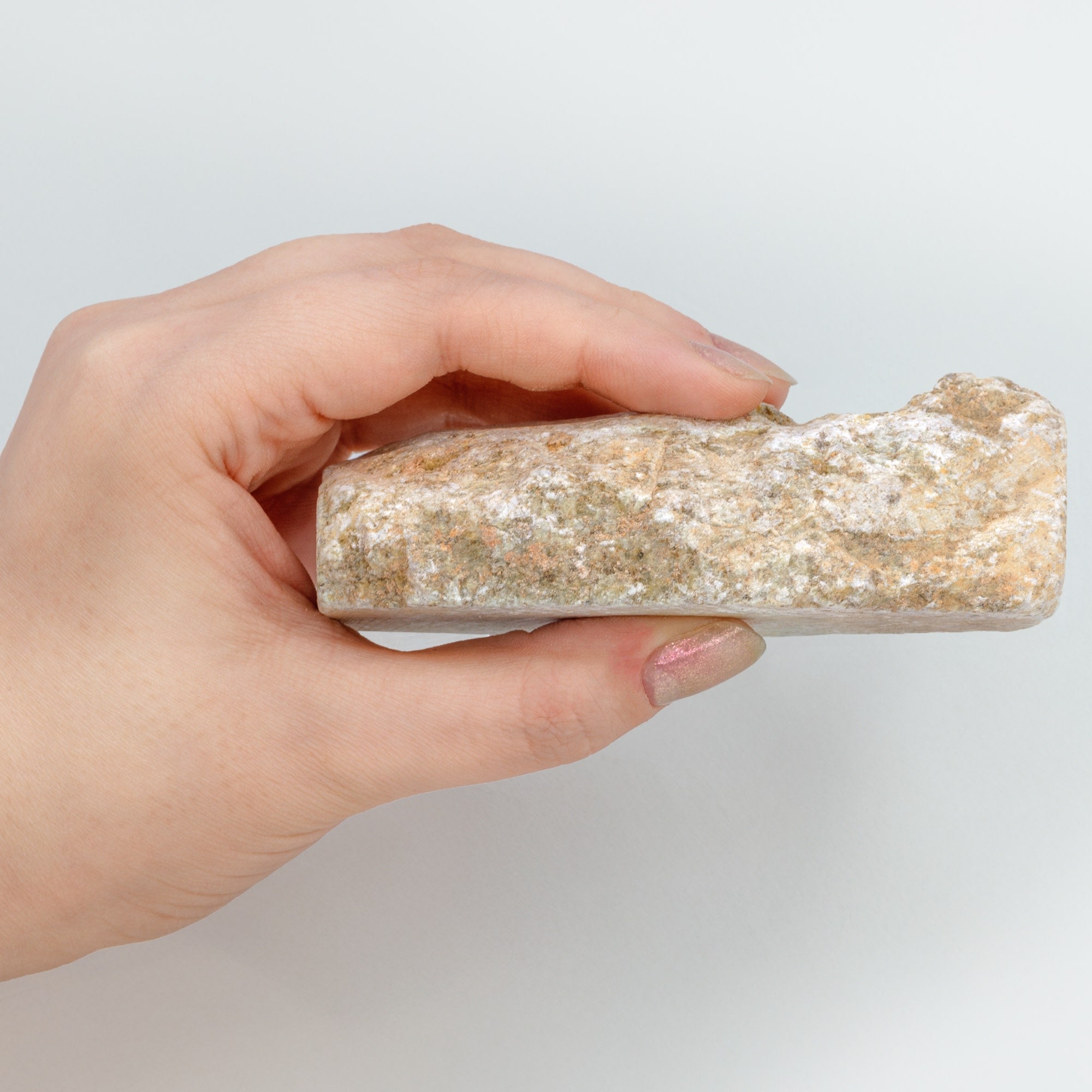 Raw Talc Mineral Hand Sample, Approx 3 inch