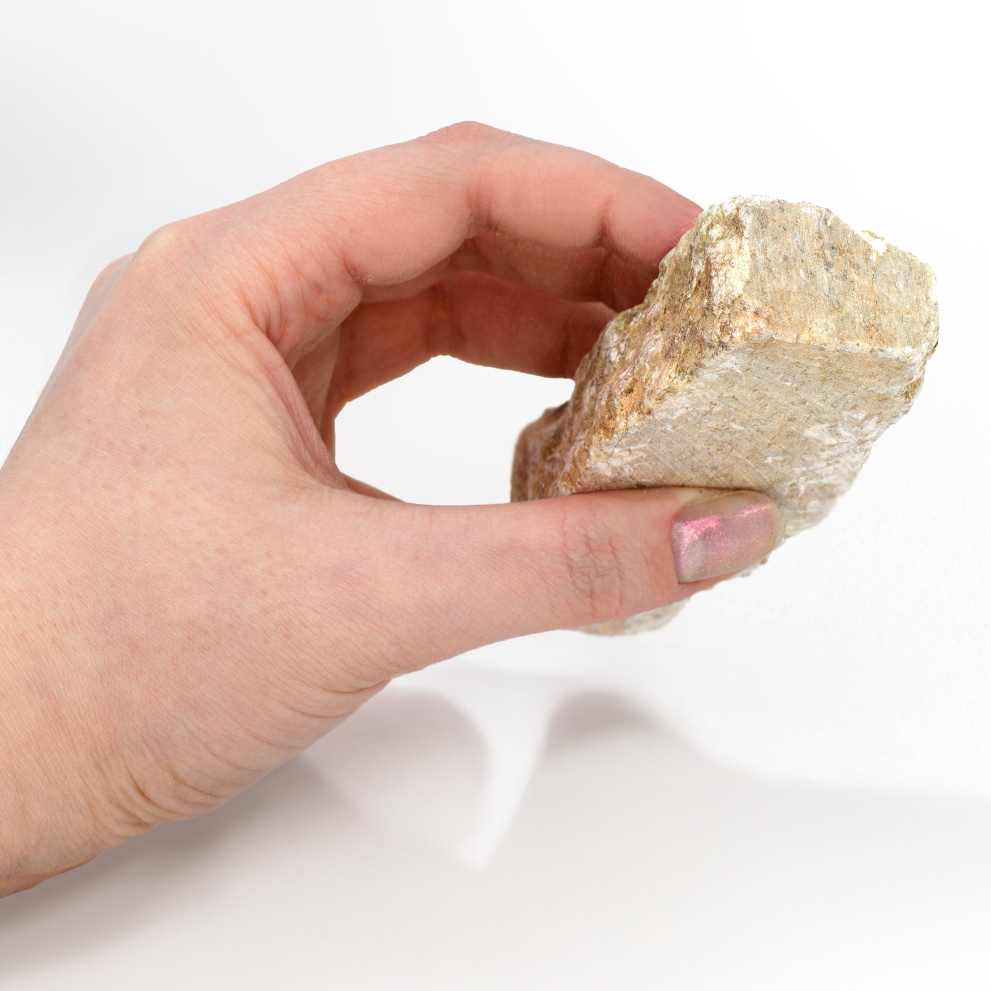 Raw Talc Mineral Hand Sample, Approx 3 inch