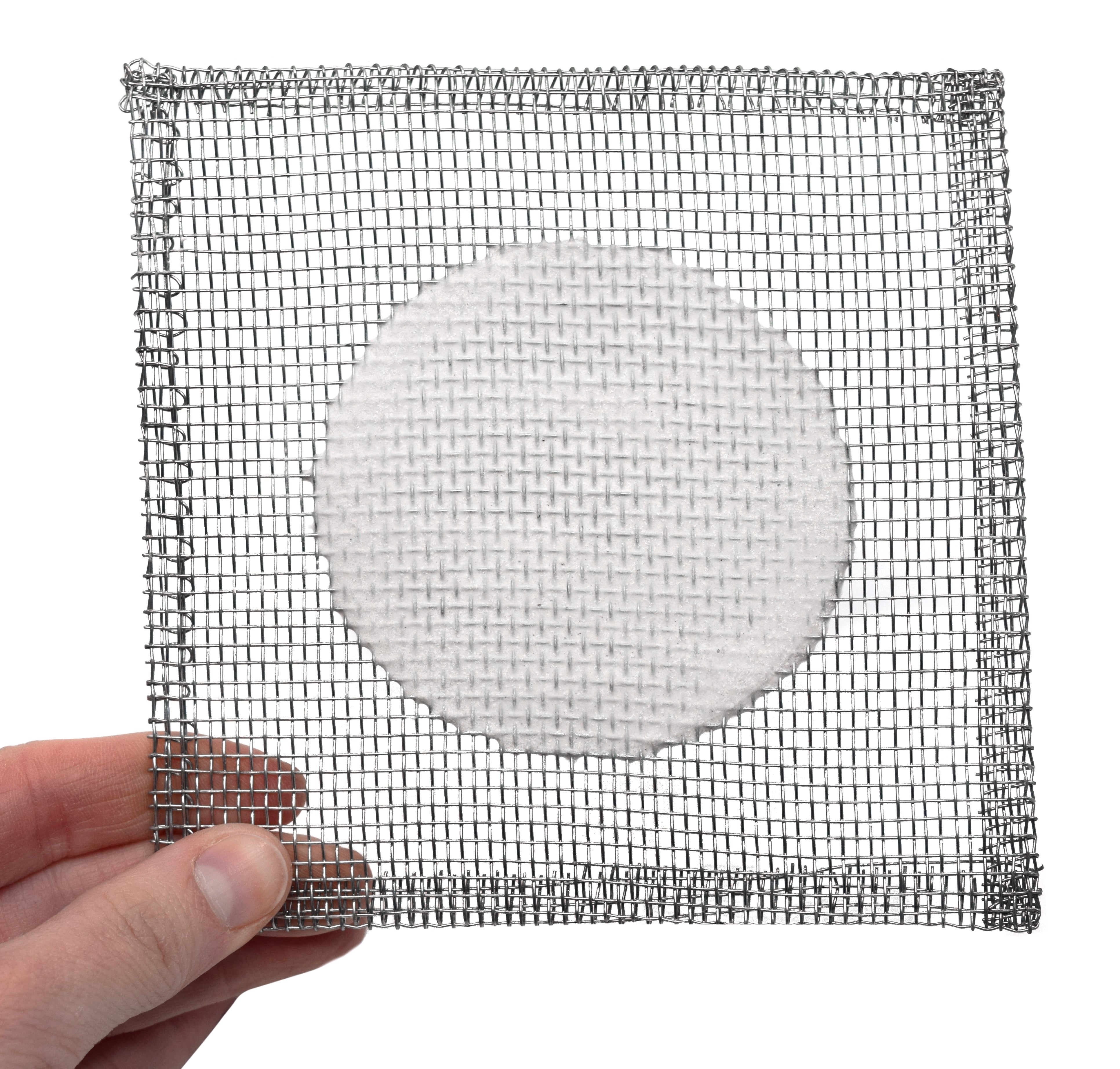 Iron Wire Gauze with Ceramic Center, 5 x 5", 10-Pack