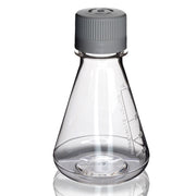 Sterile Vented Flat-Bottom PETG Erlenmeyer Flask, USP Class VI, 250mL