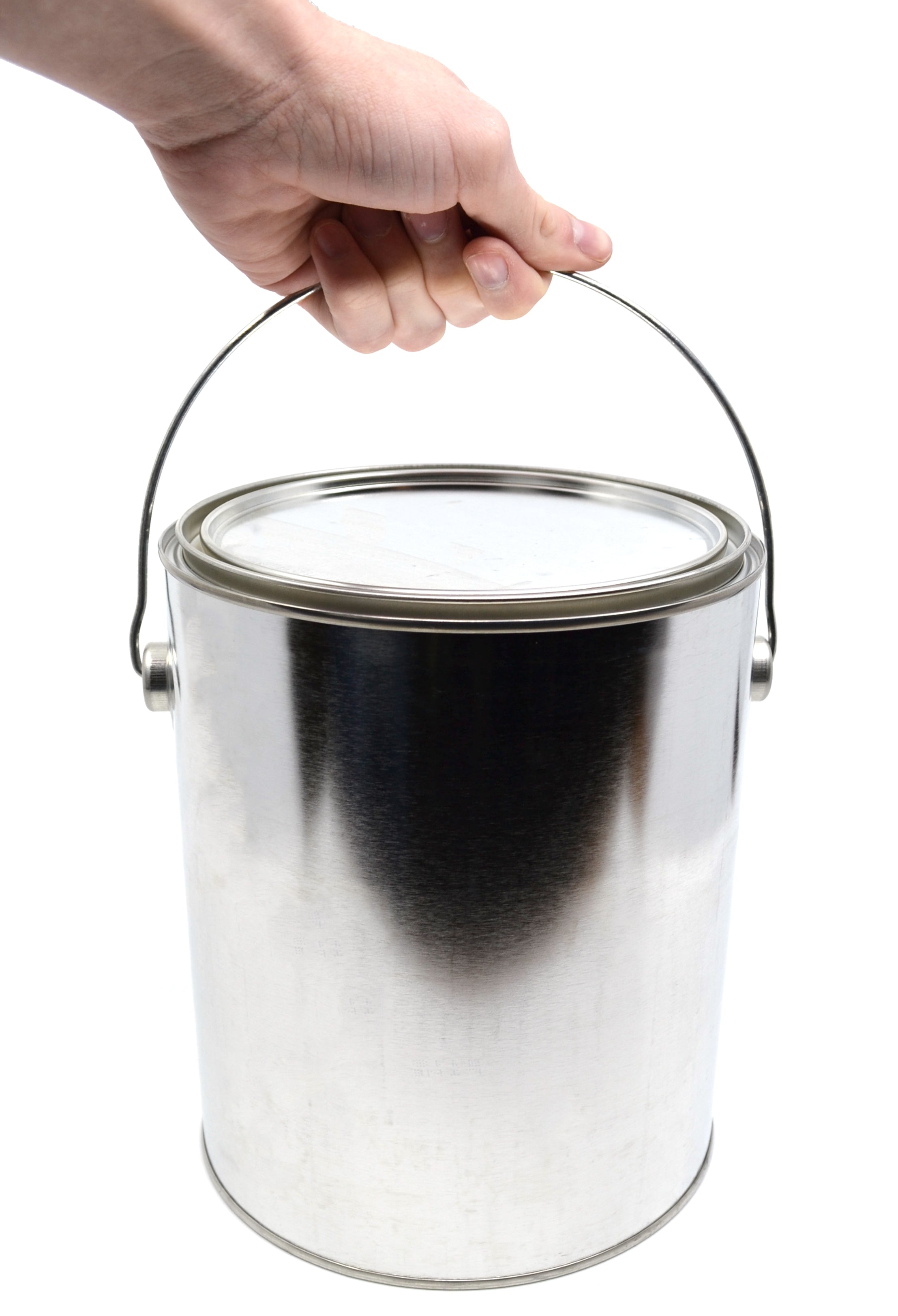 1 Gallon Metal Paint Can with Ears, Bail, and Lid