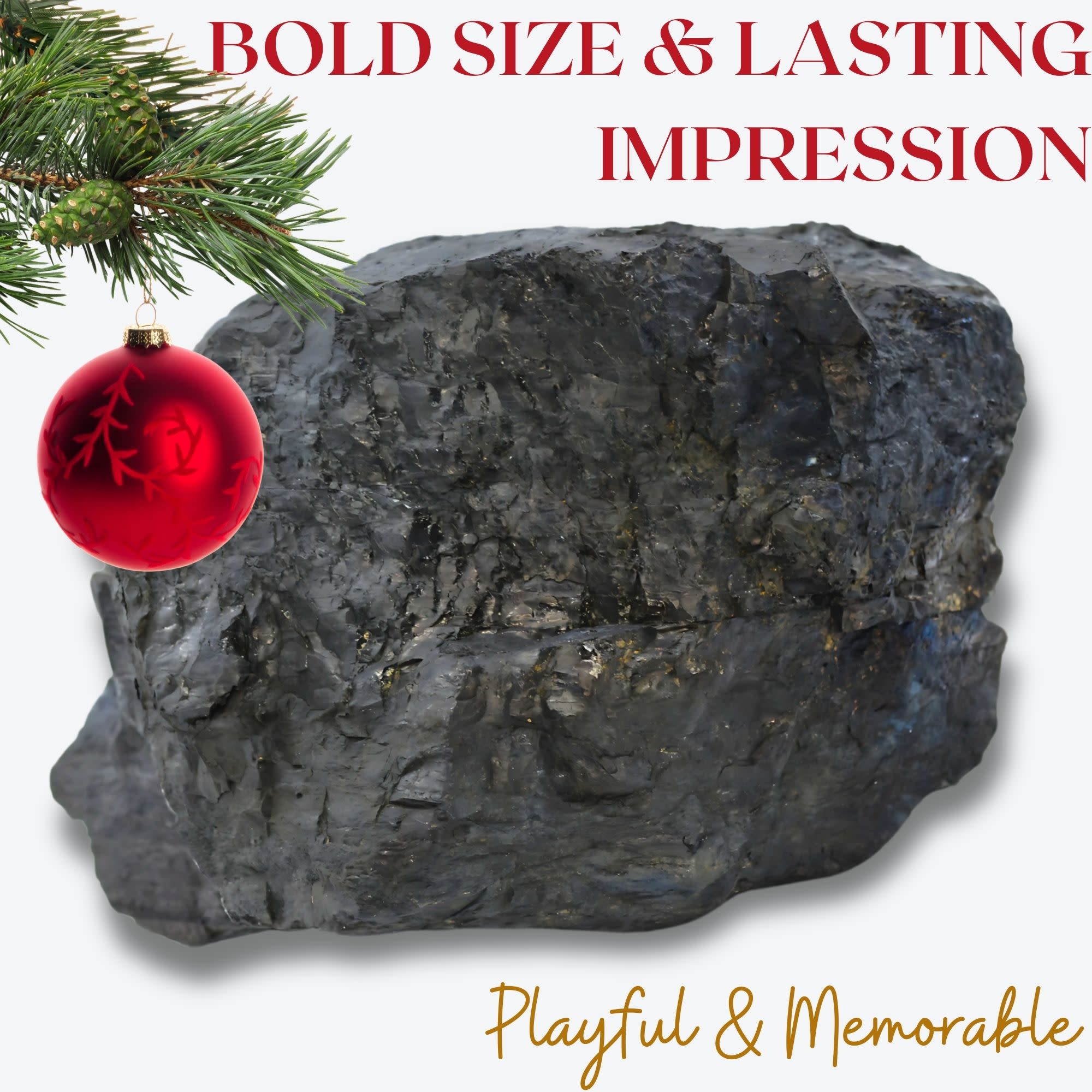 4lb Big Lump of Coal Novelty Gift