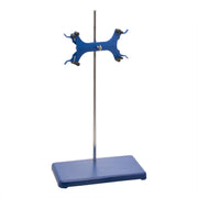 Double Burette Clamp Support with Stainless Steel Rod