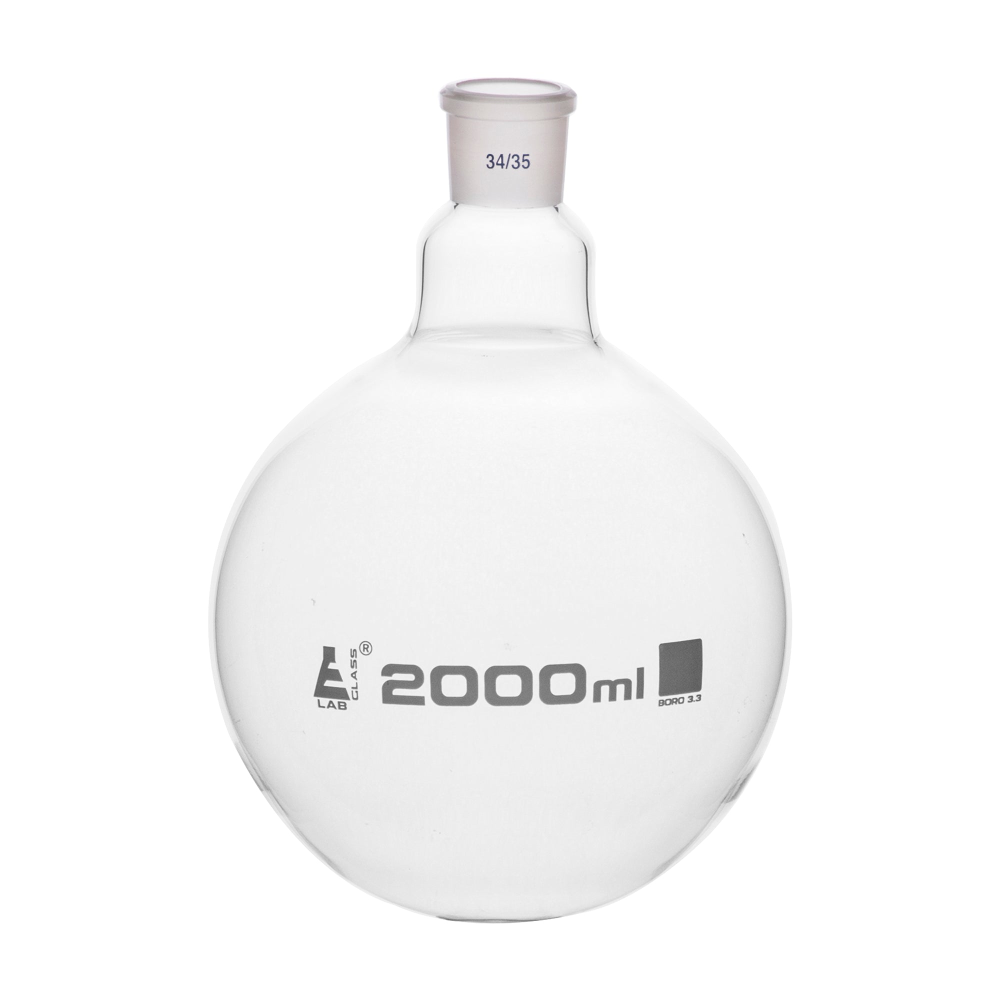 Round Bottom Florence Borosilicate Glass Boiling Flask