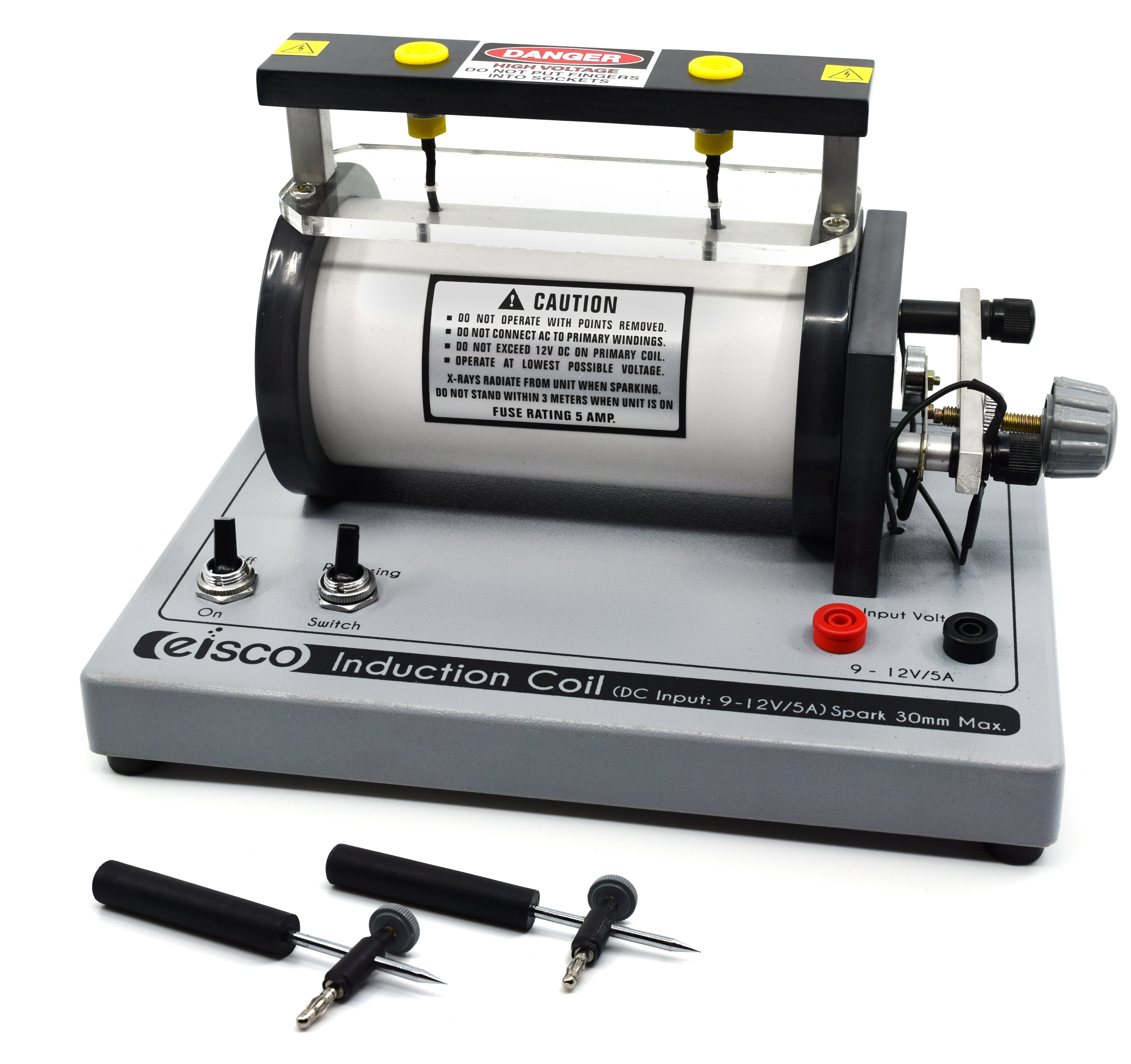 30mm Spark Induction Coil with Adjustable Vibrator