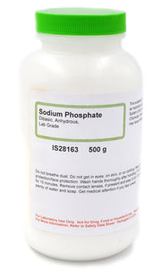 Laboratory Grade Anhydrous Sodium Phosphate Dibasic, 500g