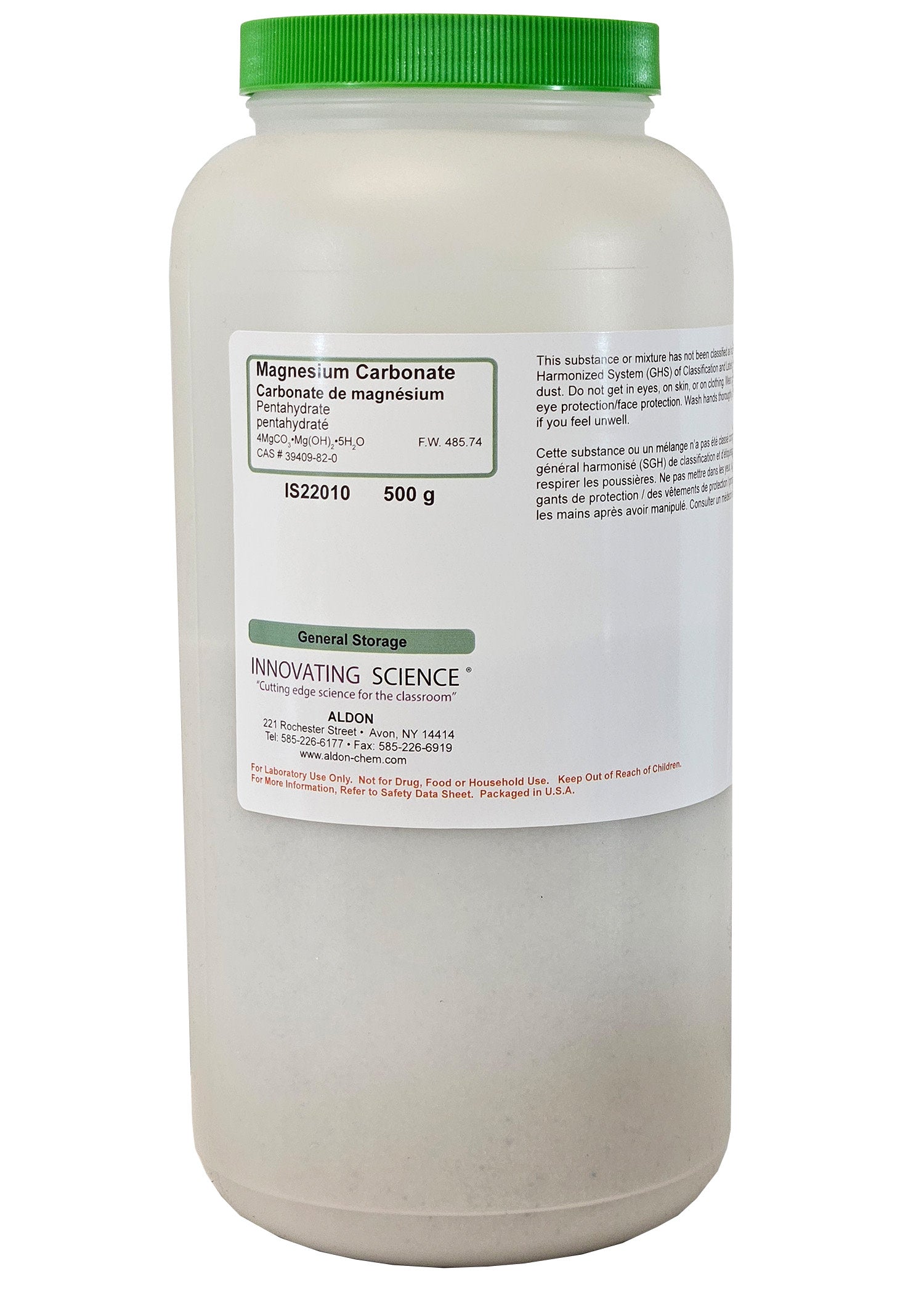 Magnesium Carbonate Pentahydrate, 500g