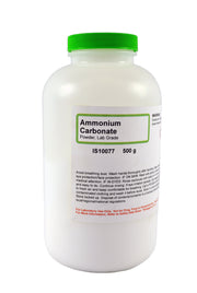 Laboratory Grade Ammonium Carbonate Powder, 500g