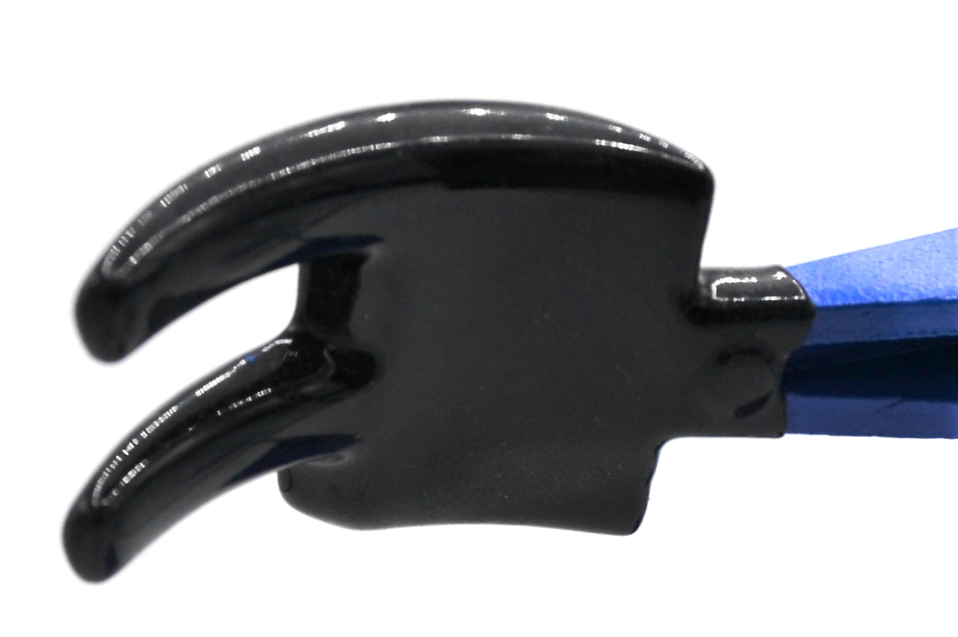 4-Prong Vinyl-Coated Clamp on Stainless Steel Rod, 4.1" Max