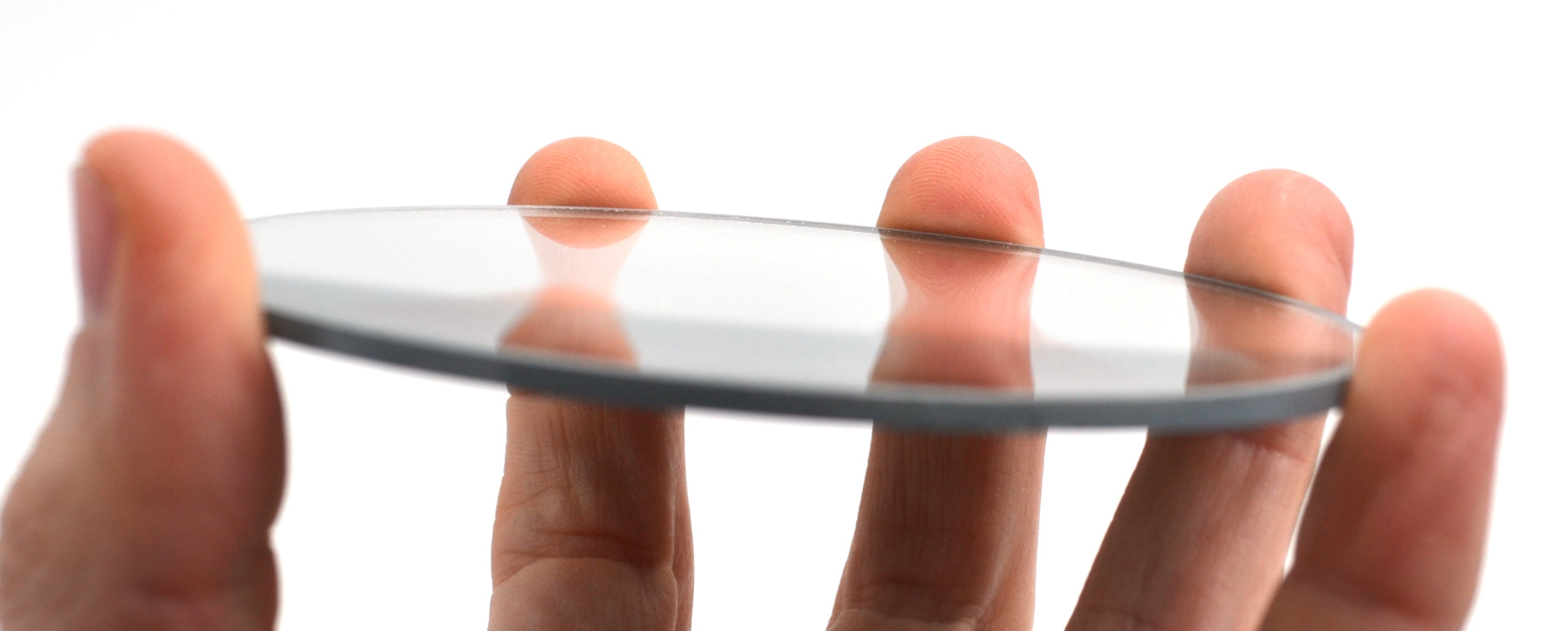 Concave Glass Mirror, 100mm Diameter, 150mm Focal Length