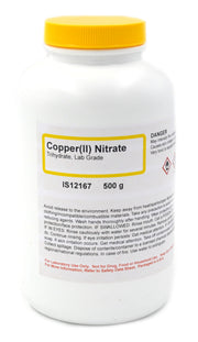 Copper (II) Nitrate Trihydrate, 500g, Laboratory Grade