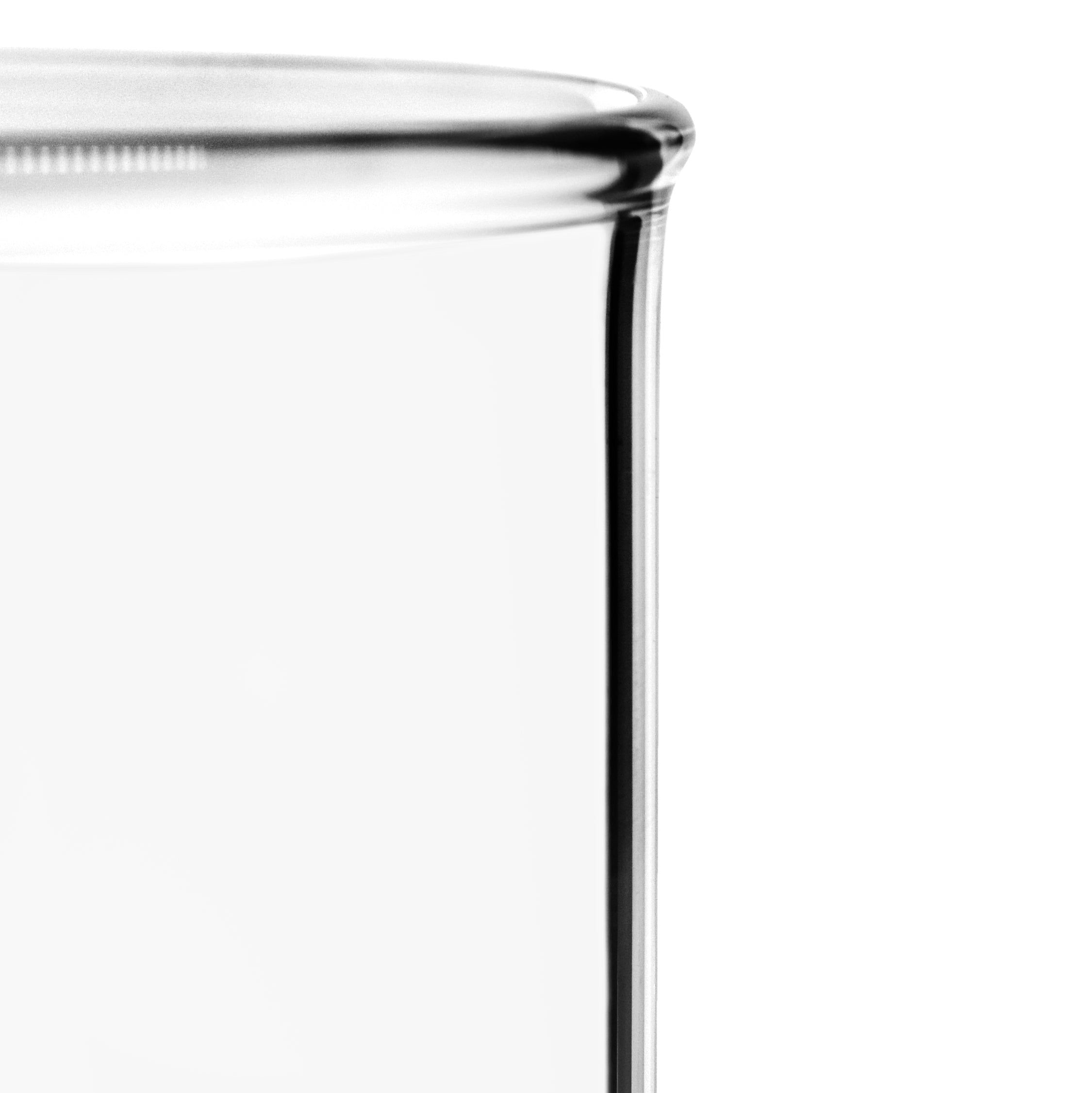 Low Form Borosilicate Glass Beaker with Spout, 600mL, 6-Pack