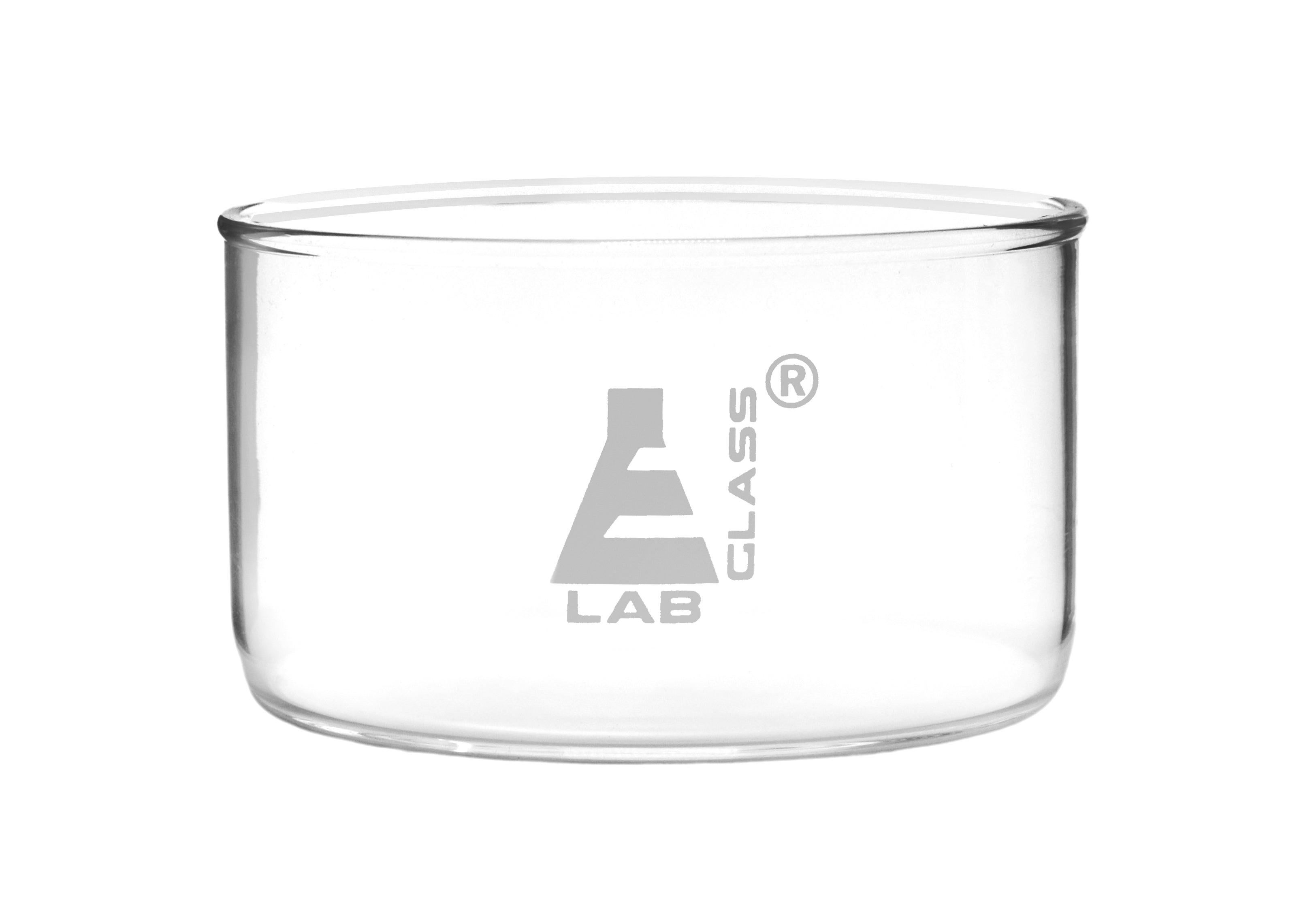 Flat Bottom Borosilicate Glass Crystallizing Dish