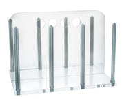 Acrylic Petri Dish Rack for 60 Dishes, 90mm