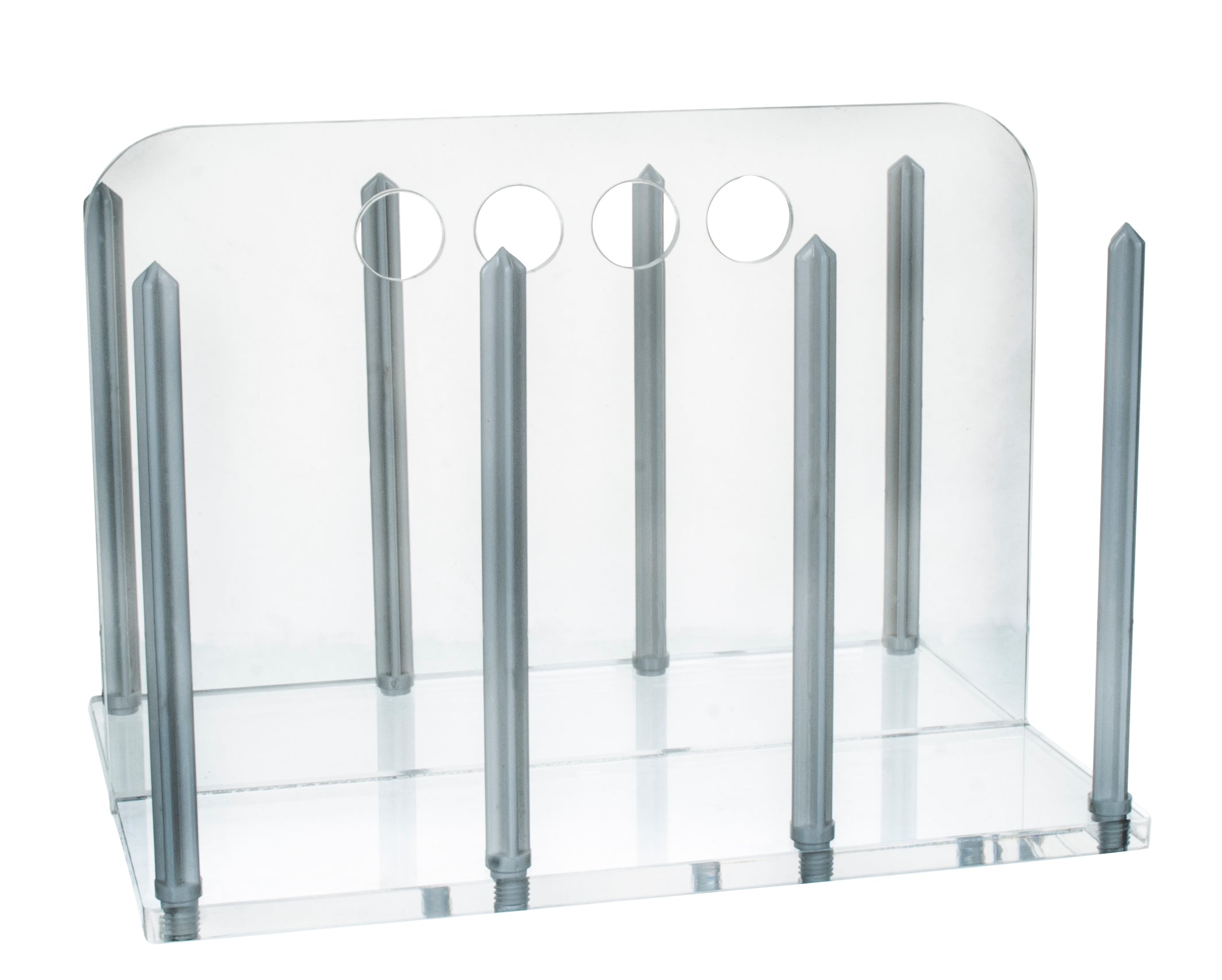 Acrylic Petri Dish Rack for 60 Dishes, 90mm