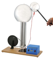 Hand- and Motor-Driven Van de Graaff Generator, 100,000V