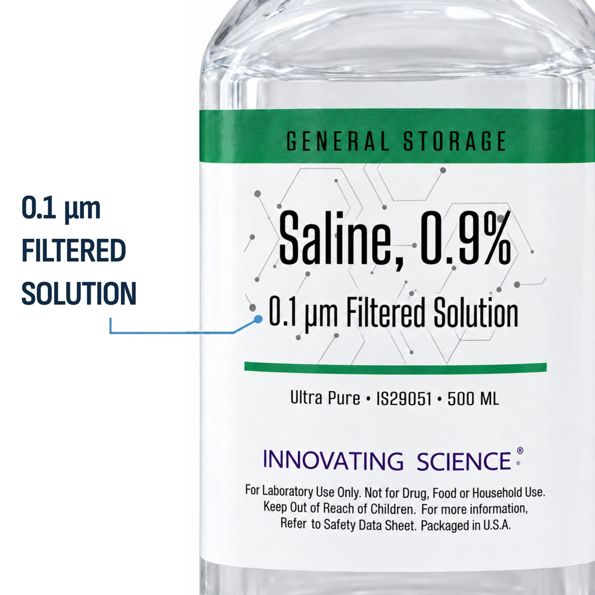 0.9% Saline Solution, 500 mL
