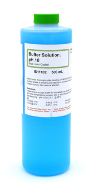 pH 10.00 Standard Buffer Solution, Blue, 500mL