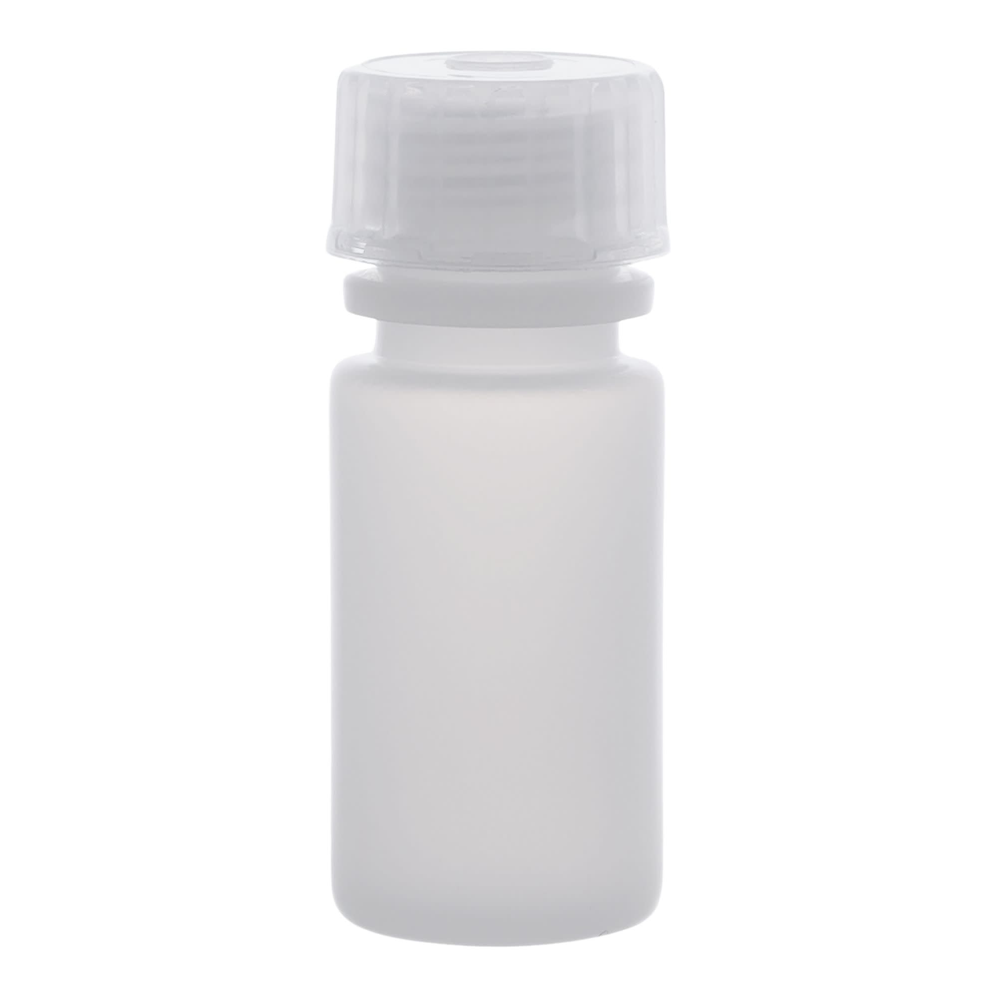 2000-Bulk Pack Translucent Narrow Mouth HDPE Reagent Bottles with PP Caps, 4mL, -100 to 120°C