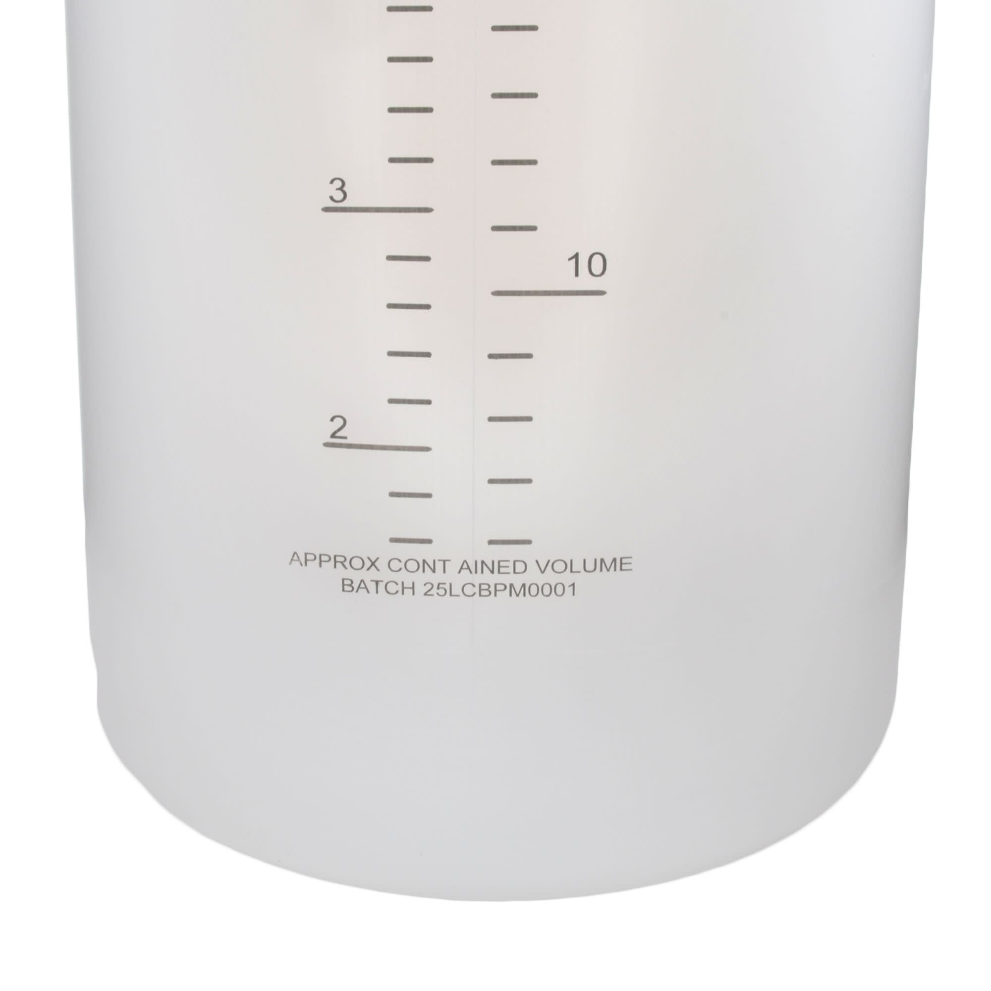 Autoclavable Polypropylene Carboy with Silicone-Lined Cap, 25L, 0-135°C
