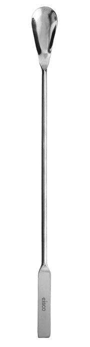 Stainless Steel Lab Spatula Spoon, 9", 6-Pack
