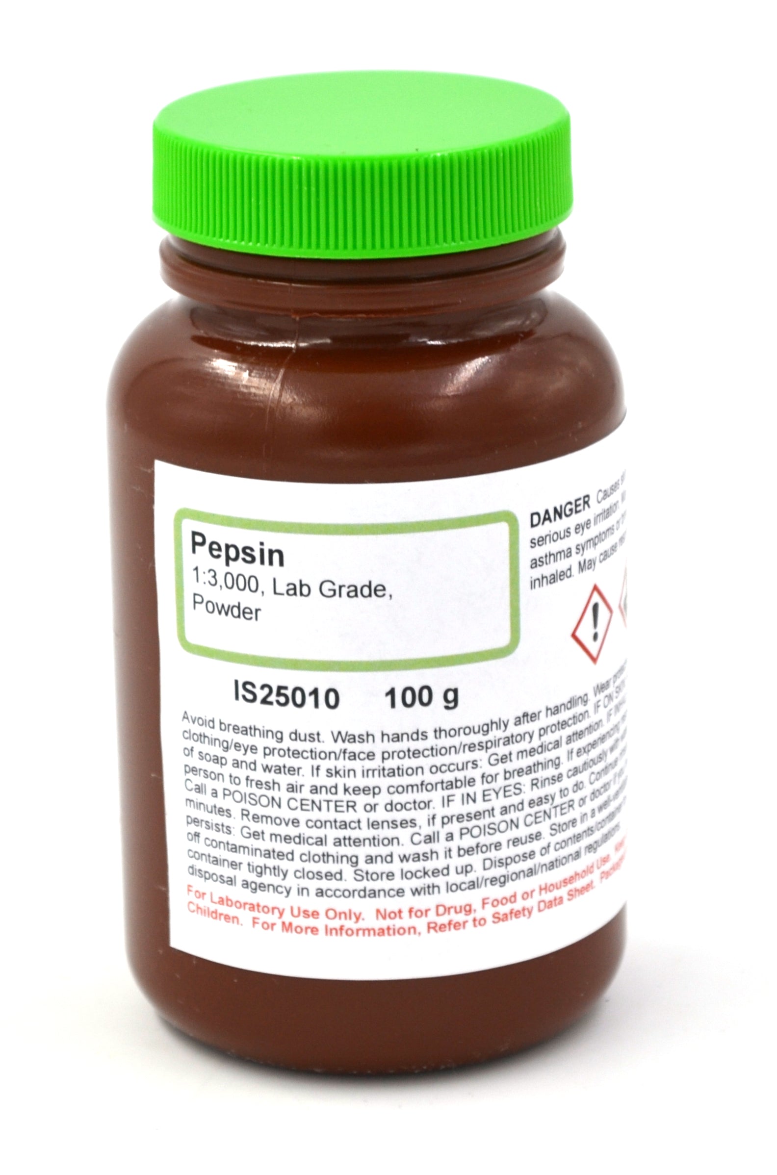 Laboratory Grade Pepsin Powder 3000:1, 100g