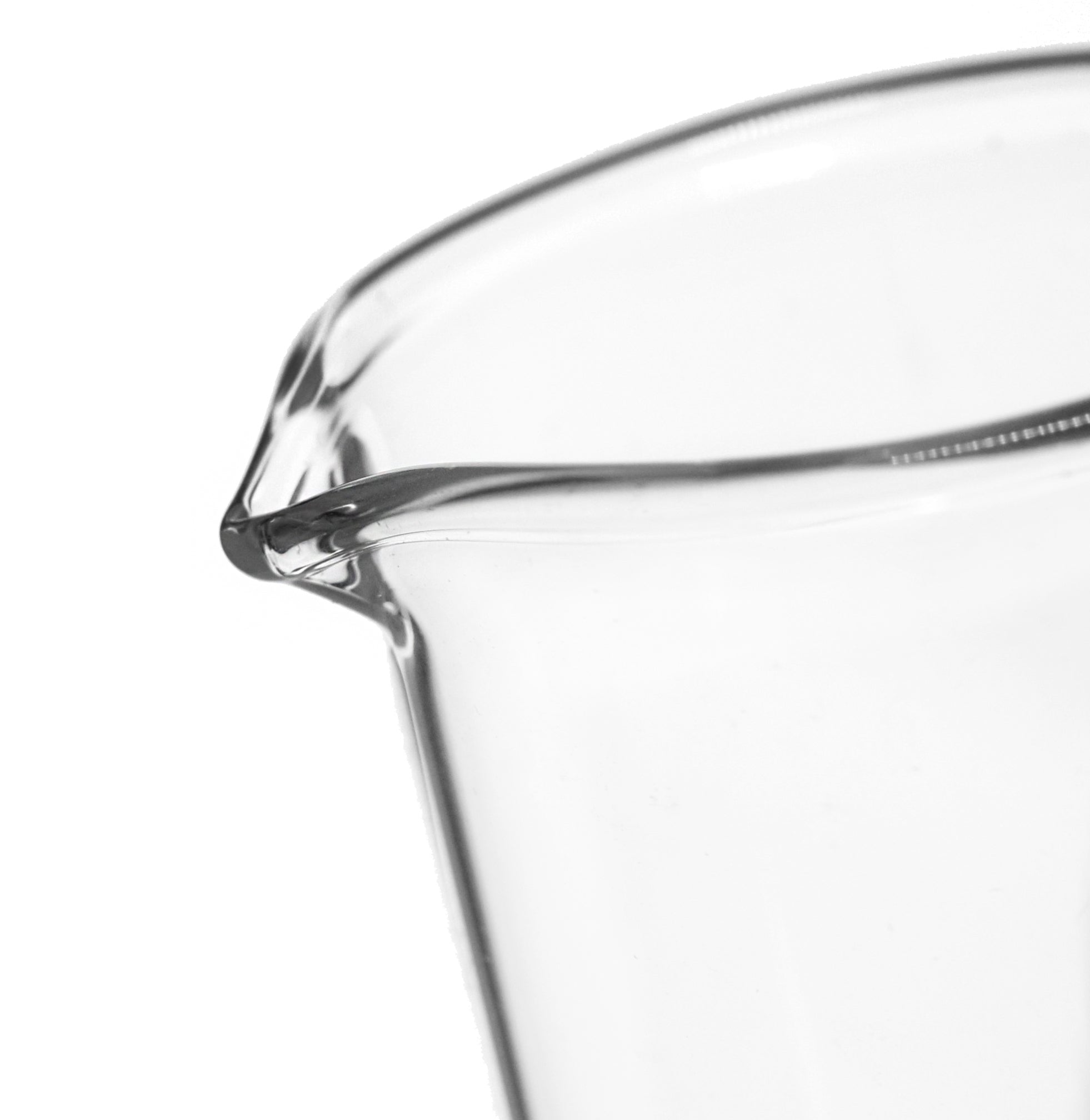 3-Piece Low Form Premium Beaker Set, 50/100/250mL, White Graduations, Borosilicate 3.3 Glass