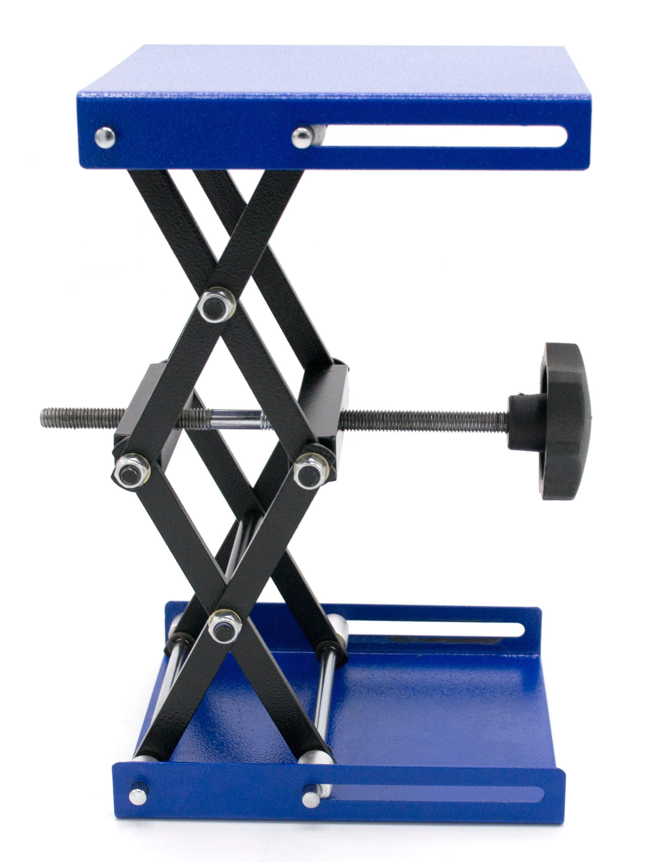 Laboratory Scissor Jack, 6 x 5", 55lb Capacity