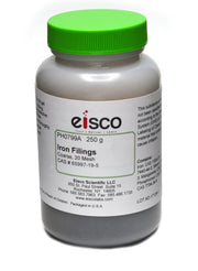 Coarse Iron Filings, 250g, 20 Mesh