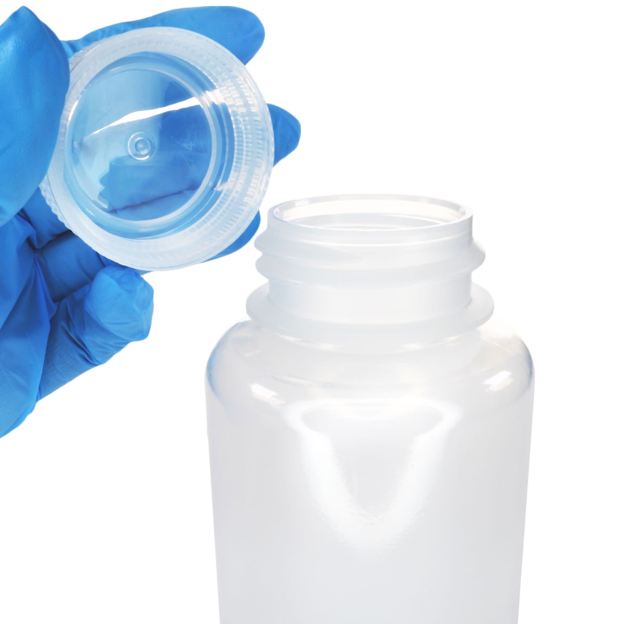 250-Bulk Pack Autoclavable Wide Mouth Polypropylene Reagent Bottles, 250mL, 0-135°C