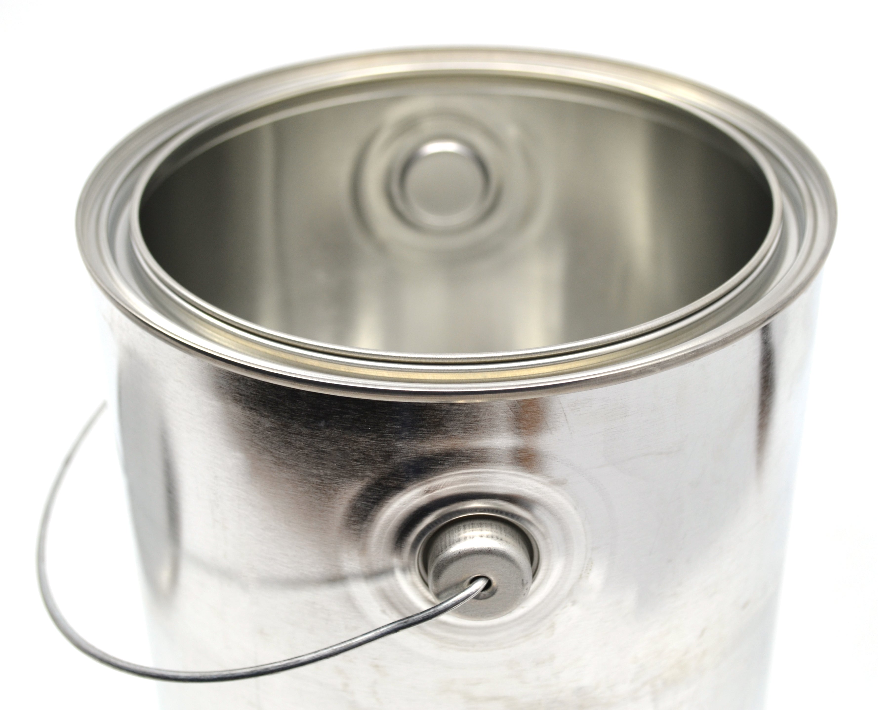1 Gallon Metal Paint Can with Ears, Bail, and Lid
