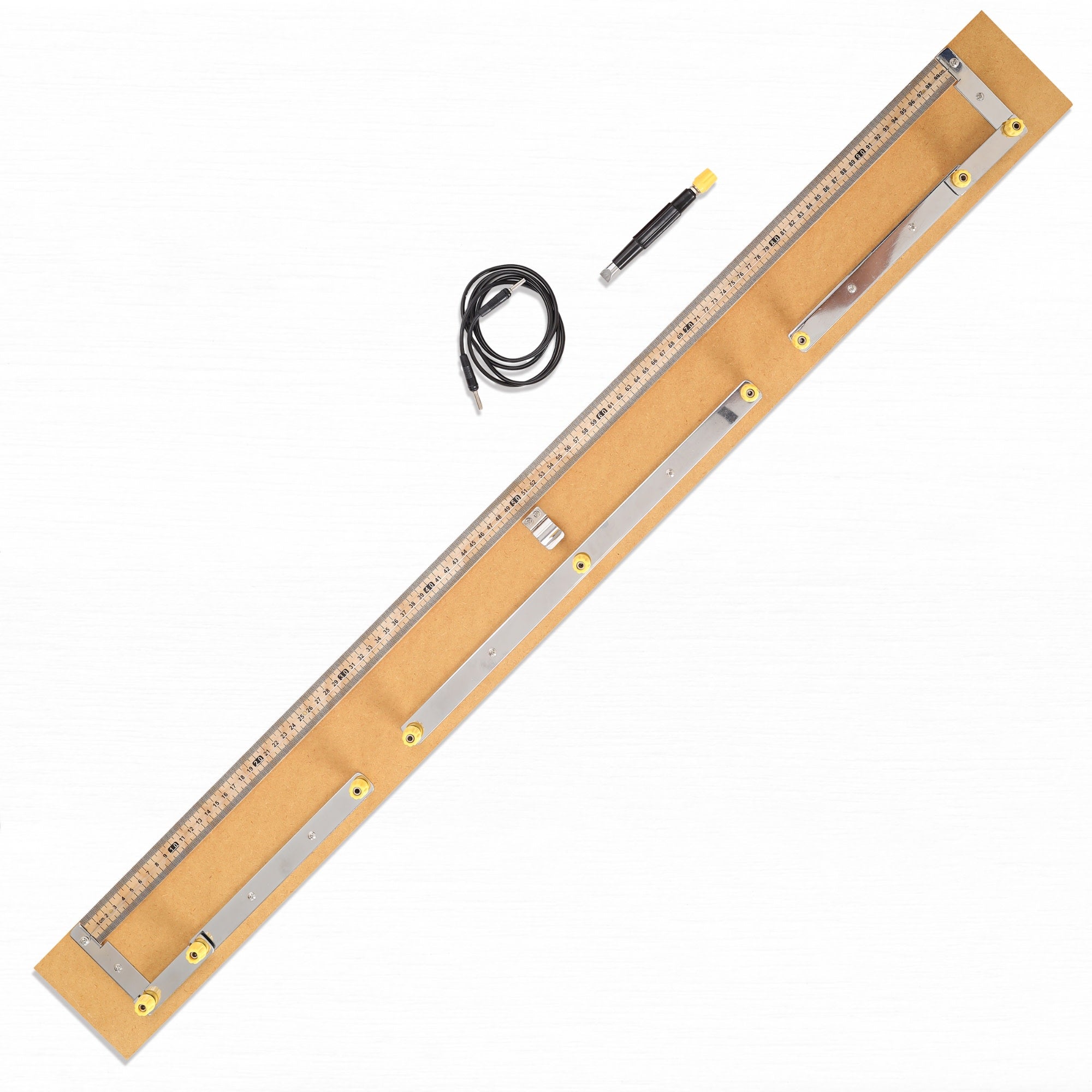 One-Meter Four-Gap Wheatstone Bridge with Brass Strips