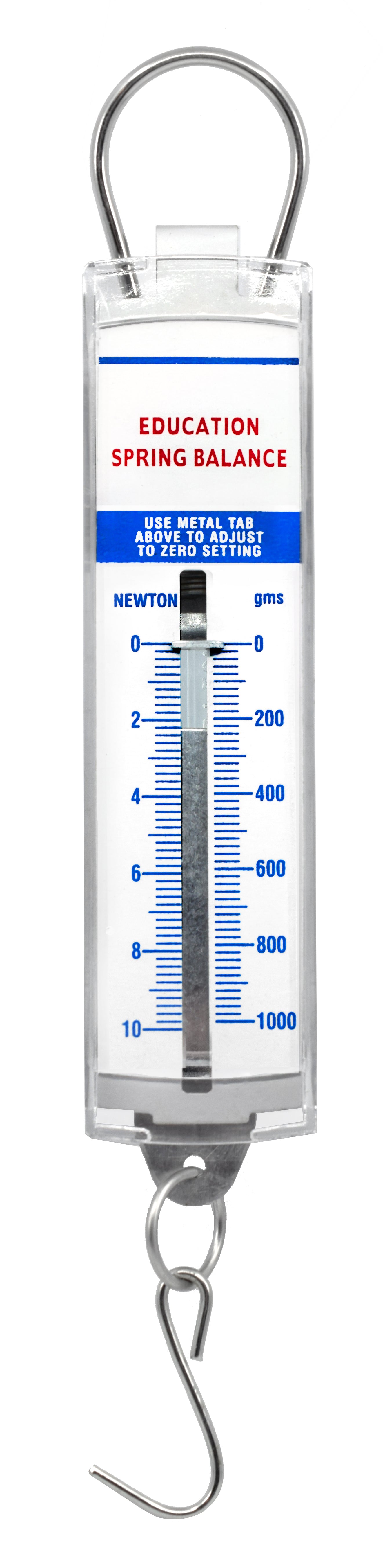 Premium High Resolution Acrylic Spring Balance with Dual Scale