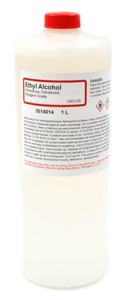 Anhydrous Denatured Ethyl Alcohol, 1L, Reagent Grade