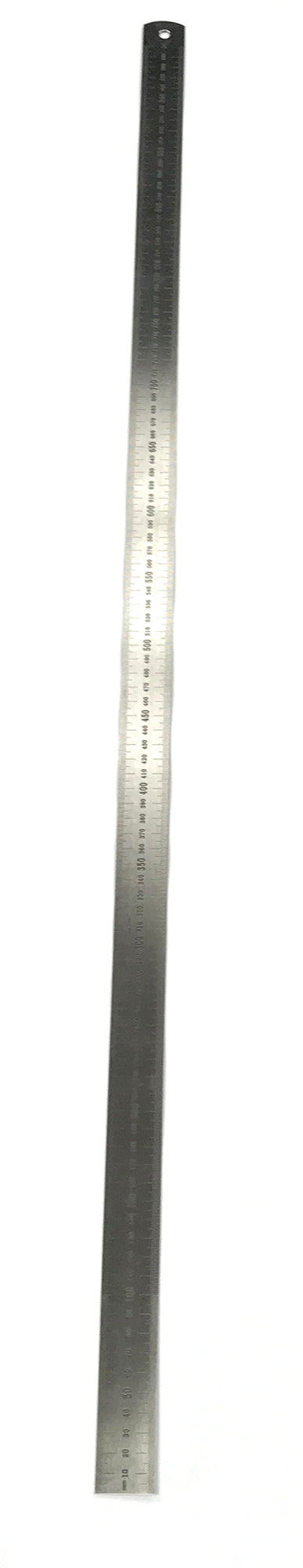 1m Stainless Steel Ruler with Stamped Graduations