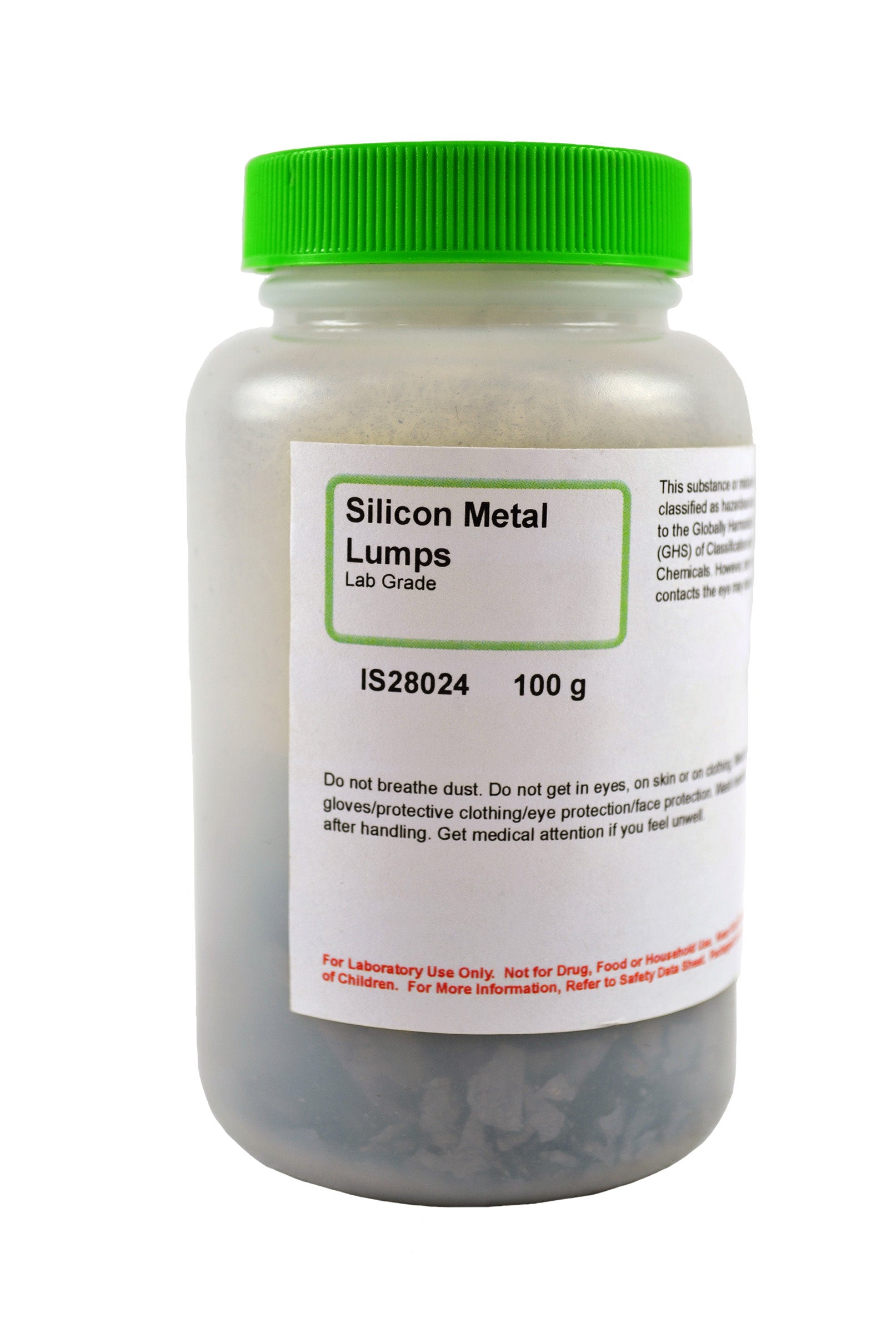 Laboratory Grade Silicon Metal Lump, 100g