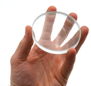 Optical Glass Lens for Top Spinning Base, 3"