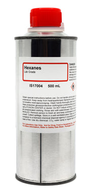 Laboratory Grade Hexanes, 500mL