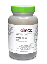 Fine Iron Filings, 250g, 40-60 Mesh