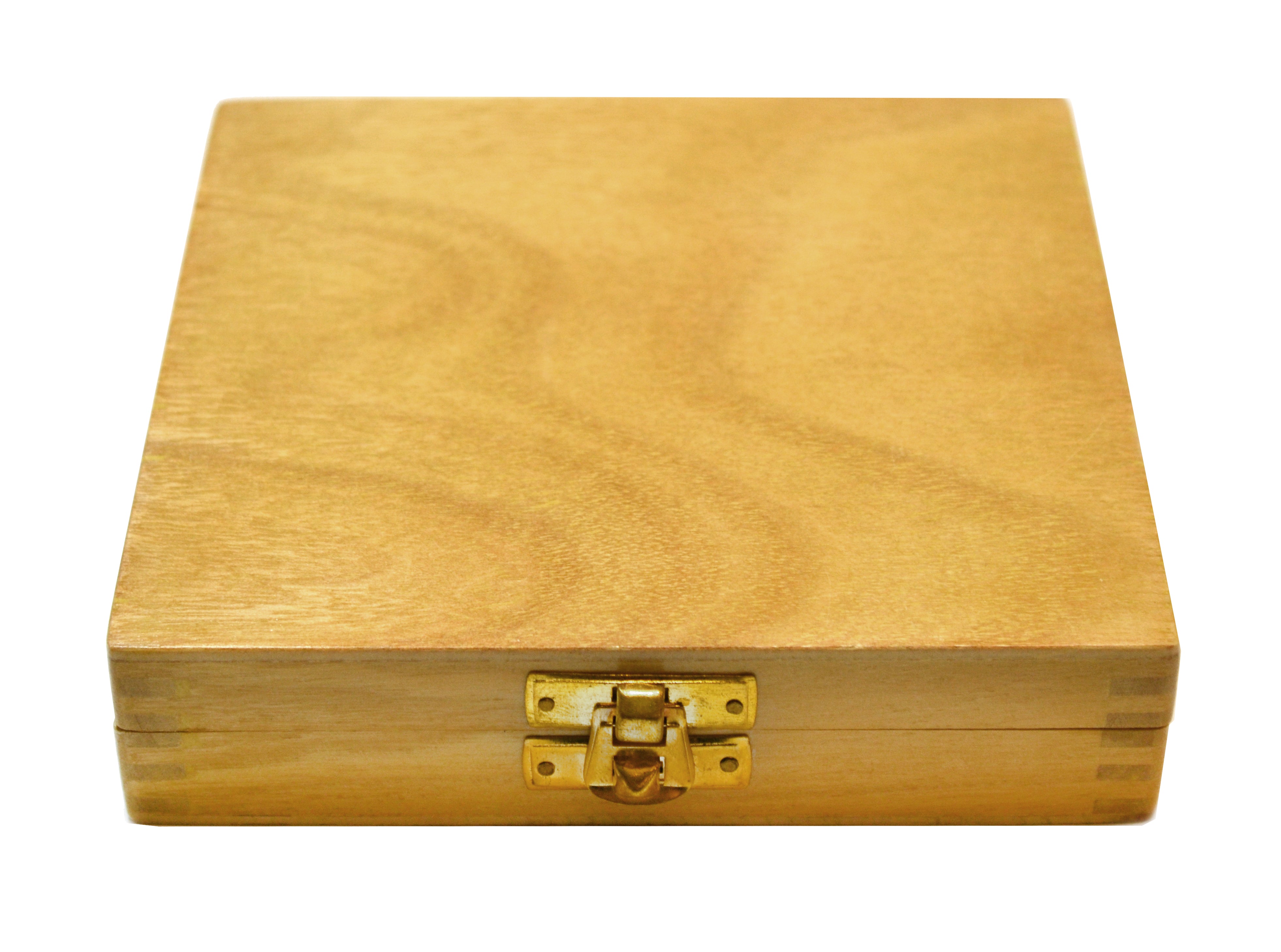 9-Piece Material Density Cube Set with Wooden Storage Box