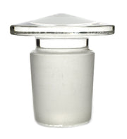 Flat Head Solid Cone Stopper, 29/32, Borosilicate Glass